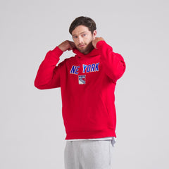 New York Rangers lululemon Steady State Pullover Hoodie - True Red | NHL Lifestyle