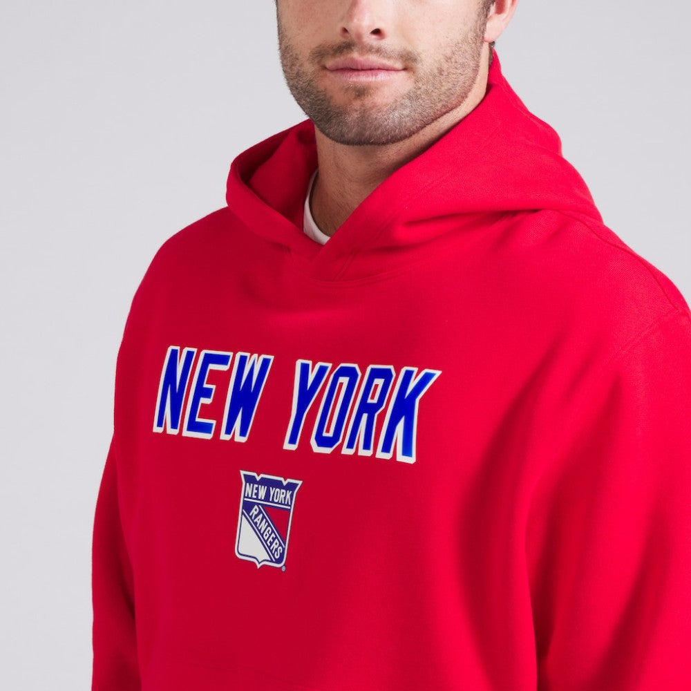 New York Rangers lululemon Steady State Pullover Hoodie - True Red | NHL Lifestyle