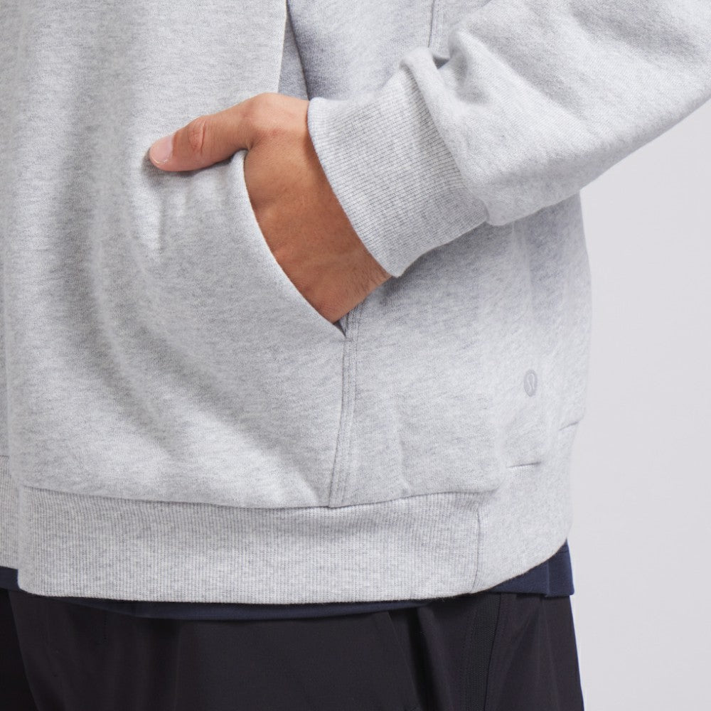 New York Rangers lululemon Steady State Pullover Hoodie - Heathered Silver Drop | NHL Clearance