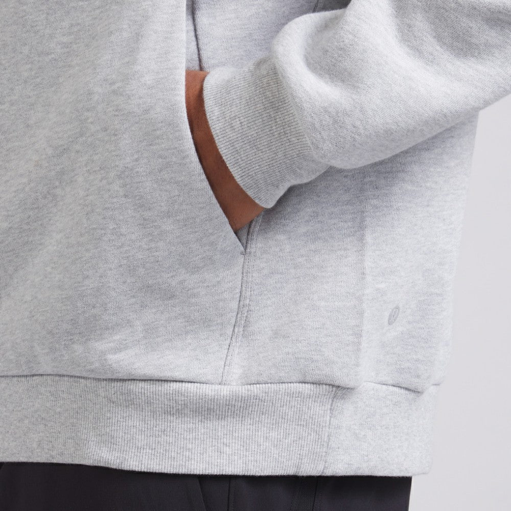 Seattle Kraken lululemon Steady State Pullover Hoodie - Heathered Silver Drop | NHL Clearance