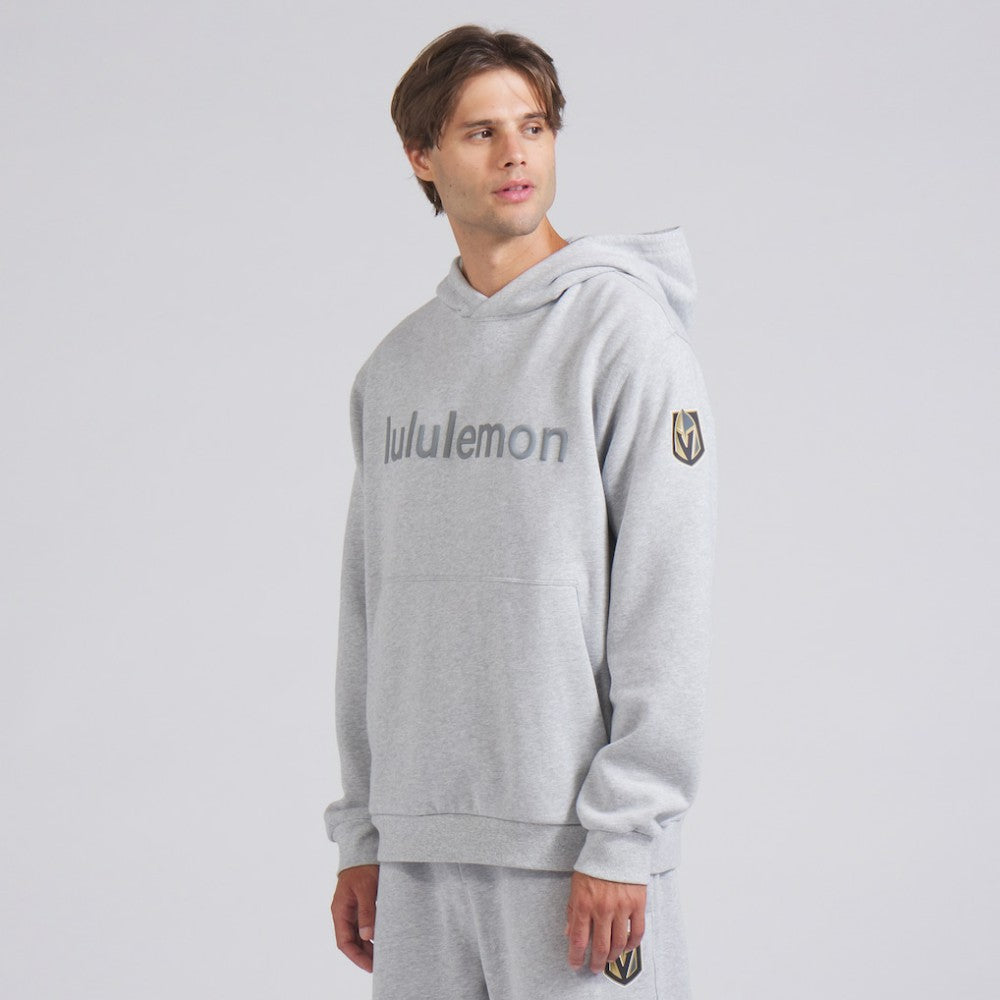 Vegas Golden Knights lululemon Steady State Pullover Hoodie - Heathered Silver Drop | NHL Lifestyle