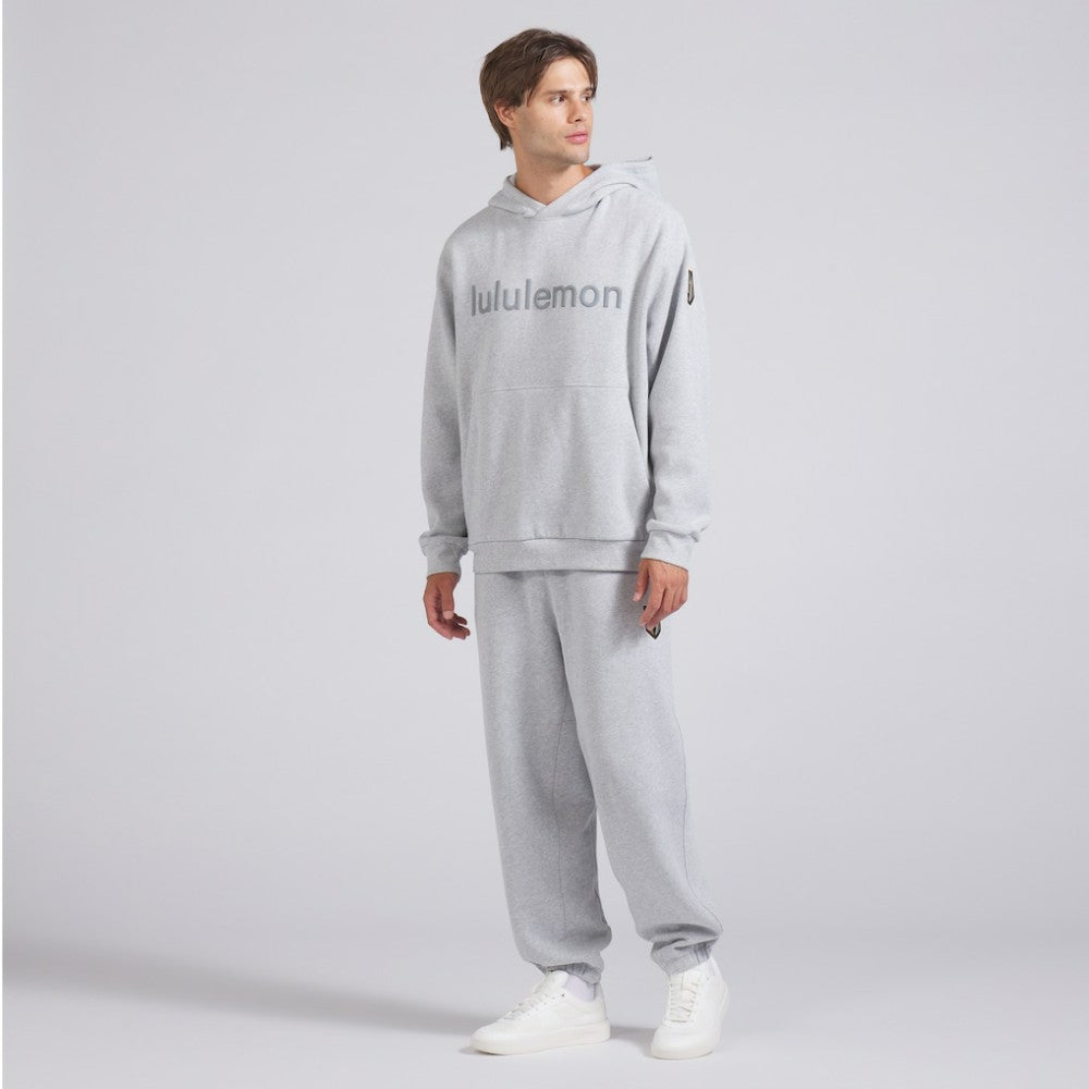 Vegas Golden Knights lululemon Steady State Pullover Hoodie - Heathered Silver Drop | NHL Lifestyle