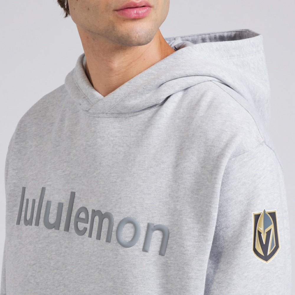 Vegas Golden Knights lululemon Steady State Pullover Hoodie - Heathered Silver Drop | NHL Lifestyle