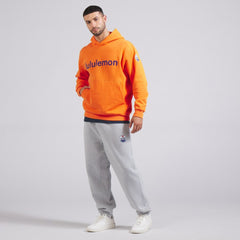 Edmonton Oilers lululemon Steady State Pullover Hoodie - Tiger | NHL on sale