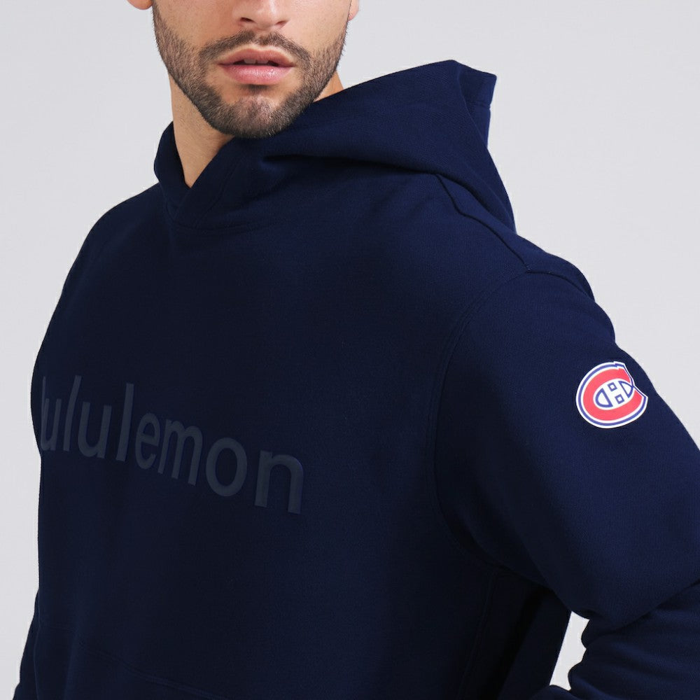 Montreal Canadiens lululemon Steady State Pullover Hoodie - True Navy | NHL Lifestyle