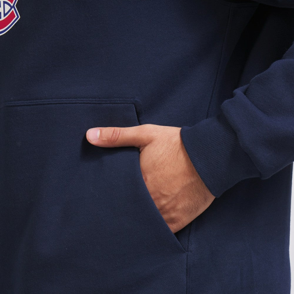 Montreal Canadiens lululemon Steady State Pullover Hoodie - True Navy | NHL Lifestyle