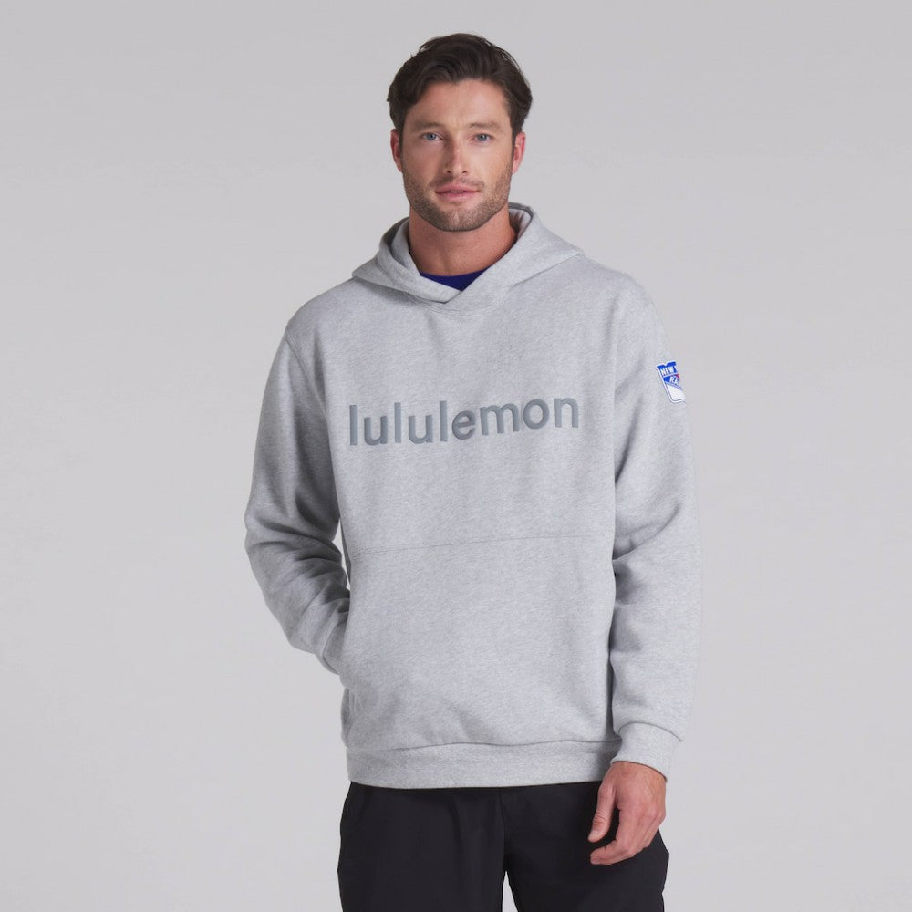 New York Rangers lululemon Steady State Pullover Hoodie - Heathered Silver Drop | NHL on sale