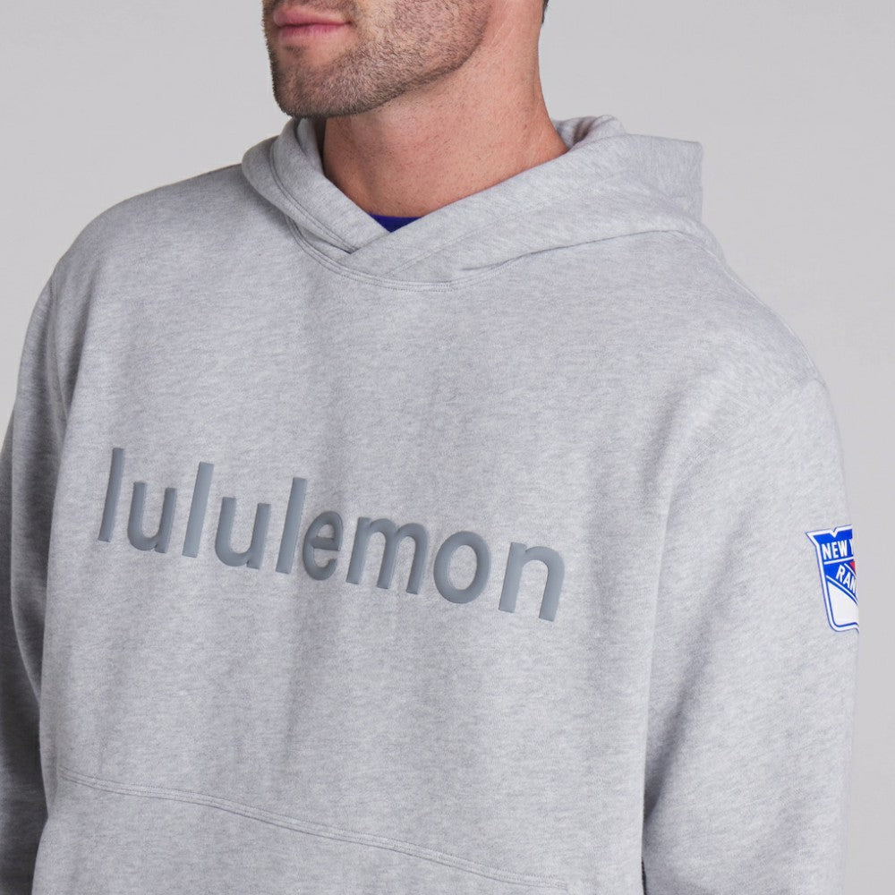 New York Rangers lululemon Steady State Pullover Hoodie - Heathered Silver Drop | NHL on sale