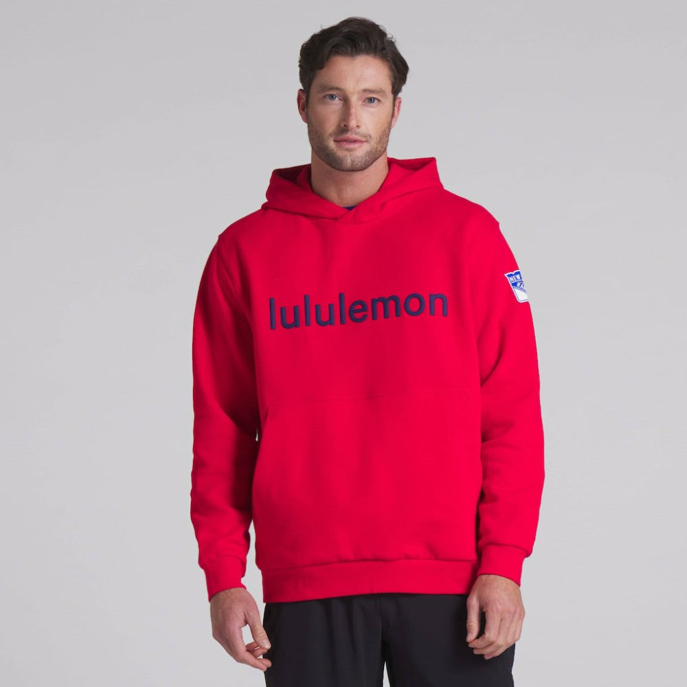 New York Rangers lululemon Steady State Pullover Hoodie - True Red | NHL on sale