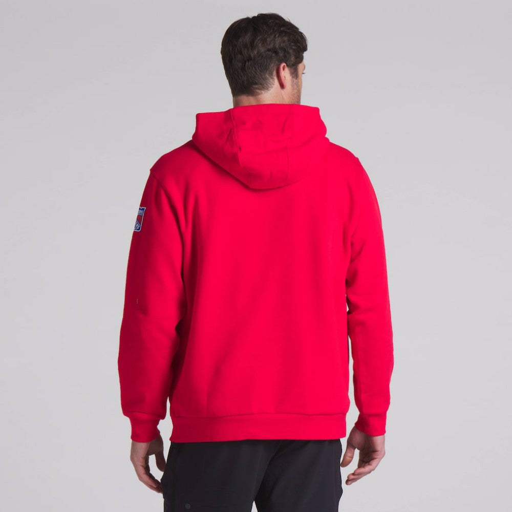 New York Rangers lululemon Steady State Pullover Hoodie - True Red | NHL on sale