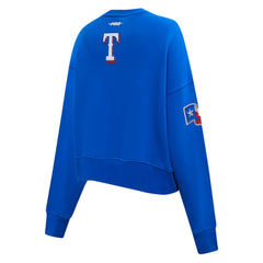 Texas Rangers Pro Standard Women's Game Day Classics Crewneck Pullover Sweatshirt for sale