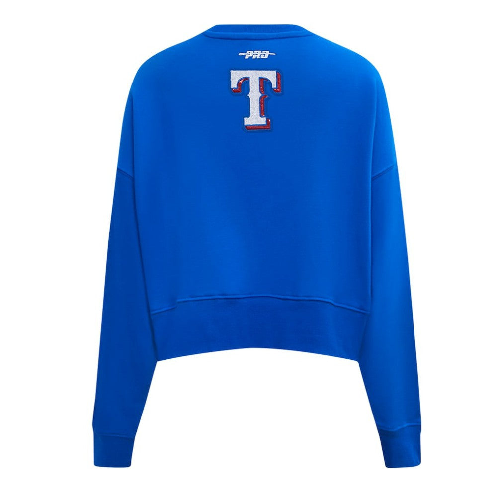 Texas Rangers Pro Standard Women's Game Day Classics Crewneck Pullover Sweatshirt for sale