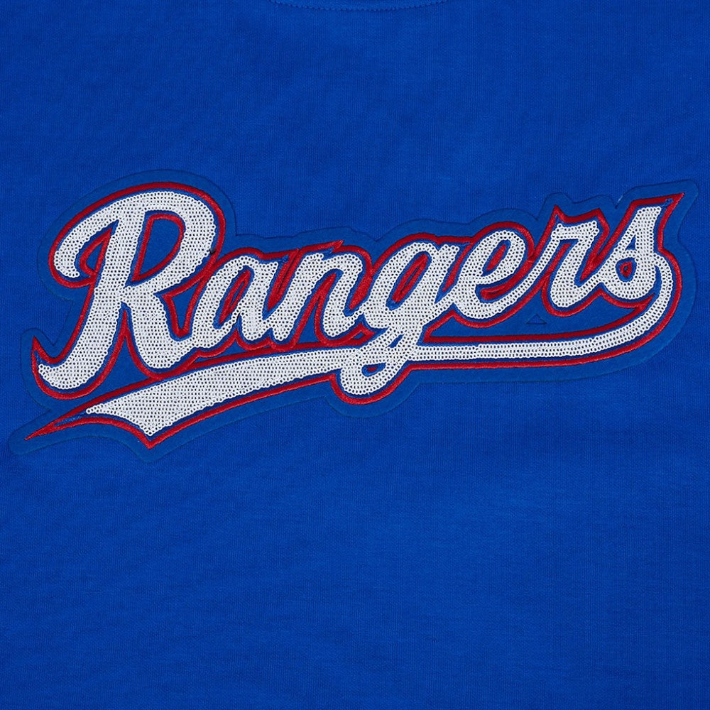 Texas Rangers Pro Standard Women's Game Day Classics Crewneck Pullover Sweatshirt for sale