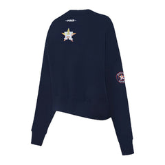 Houston Astros Pro Standard Women's Game Day Classics Crewneck Pullover Sweatshirt Near Me