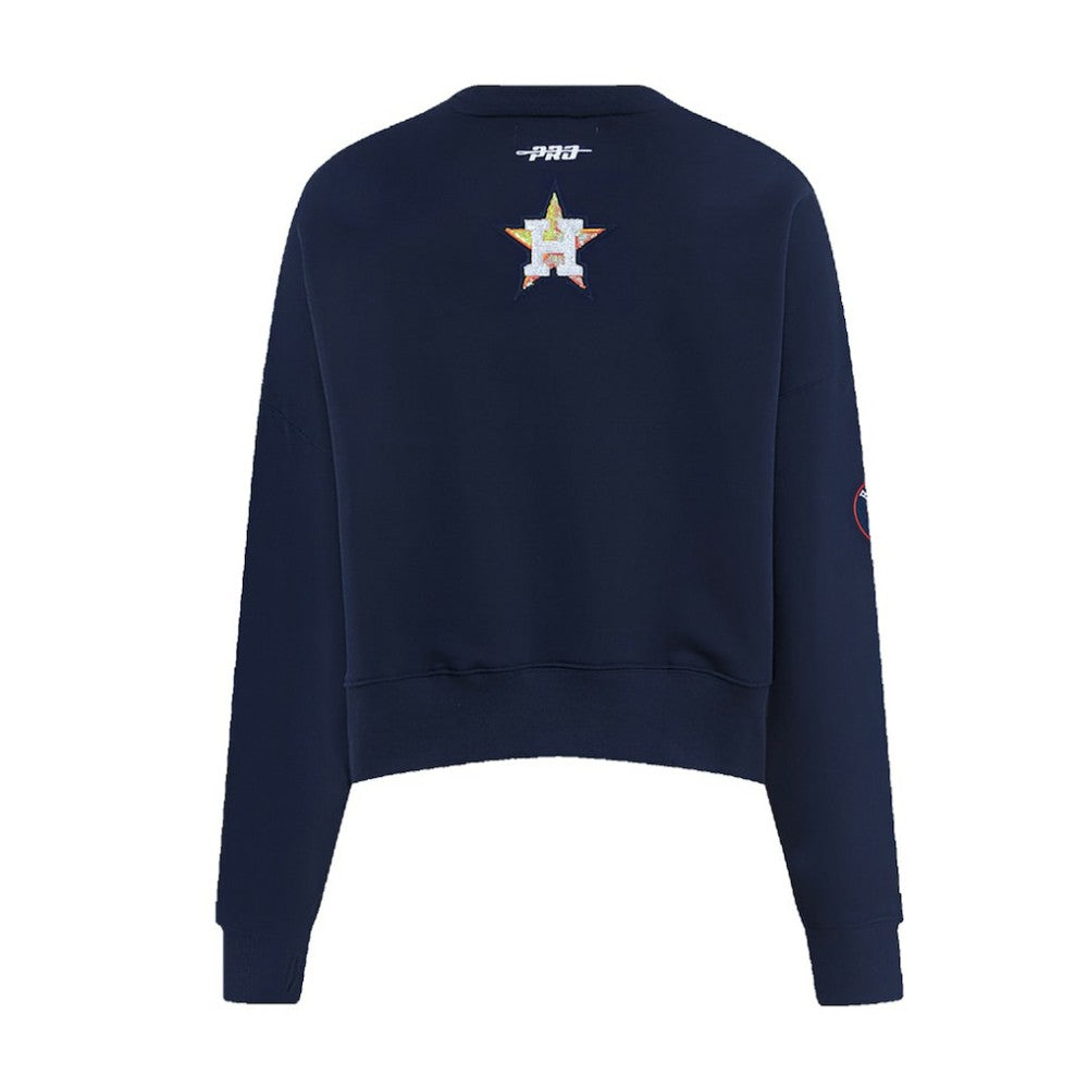 Houston Astros Pro Standard Women's Game Day Classics Crewneck Pullover Sweatshirt Near Me