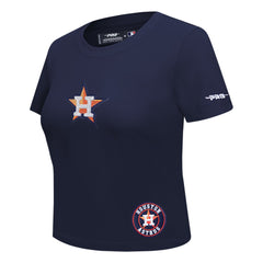 Houston Astros Pro Standard Women's Game Day Classics Baby Doll Cropped T-Shirt Sale