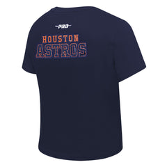 Houston Astros Pro Standard Women's Game Day Classics Baby Doll Cropped T-Shirt Sale