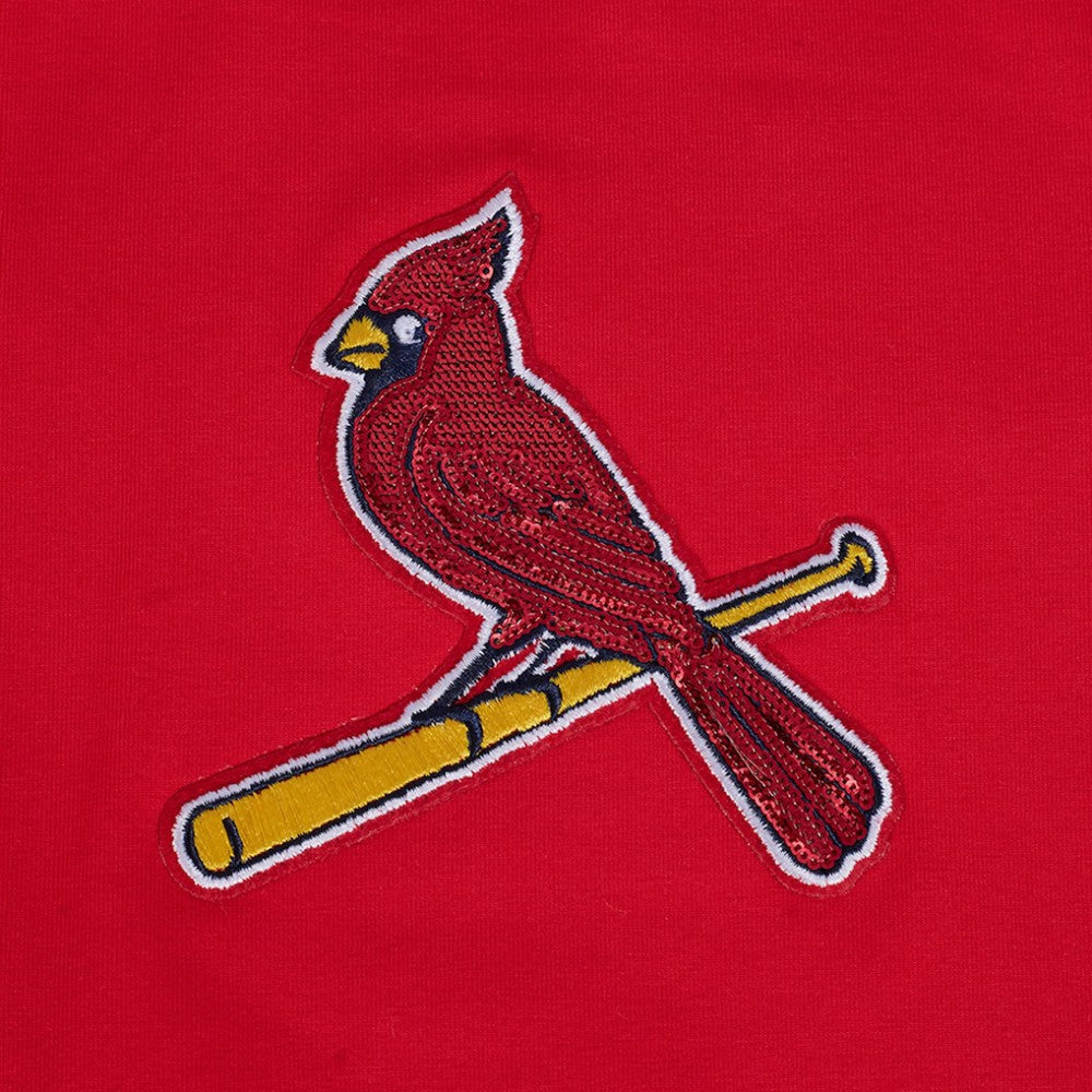 St. Louis Cardinals Pro Standard Women's Game Day Classics Baby Doll Cropped T-Shirt for sale