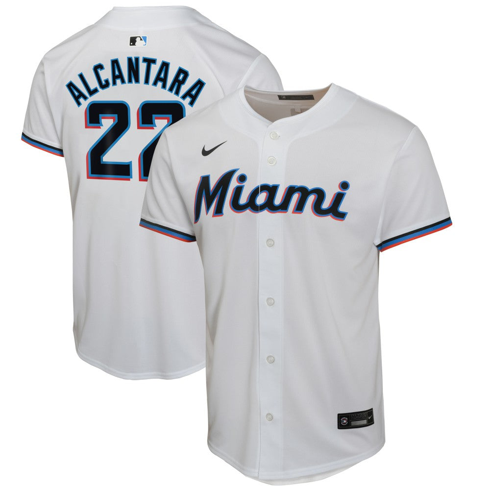 Sandy Alcantara Miami Marlins Nike Youth Home Game Player Jersey Near Me