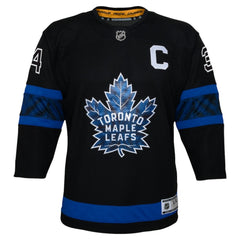 Auston Matthews Toronto Maple Leafs Youth Alternate Premier Player Jersey - Black | NHL Lifestyle