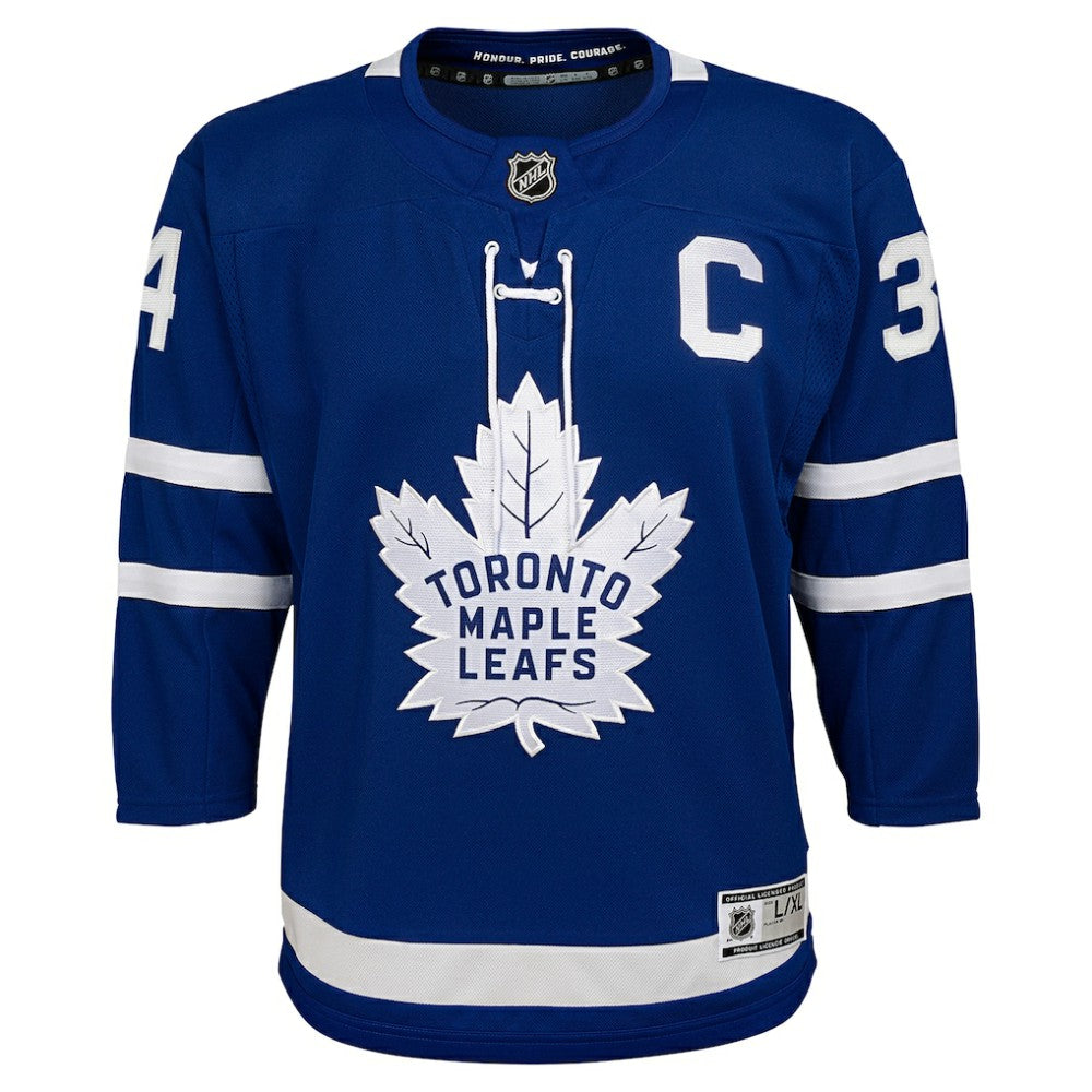 Auston Matthews Toronto Maple Leafs Youth Home Premier Player Jersey - Blue | NHL near me