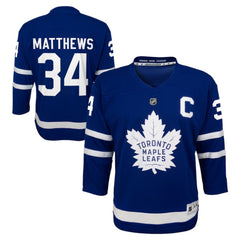 Auston Matthews Toronto Maple Leafs Youth Home Replica Player Jersey - Blue | NHL Lifestyle