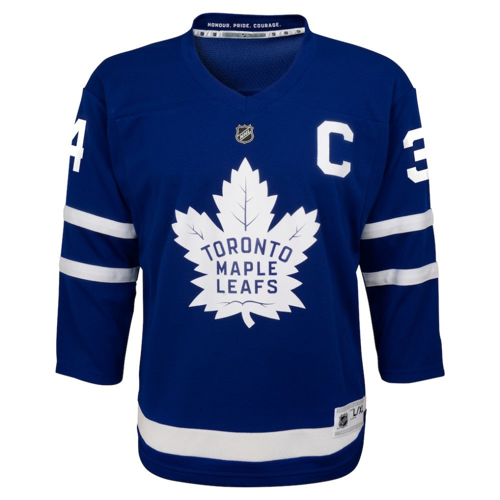 Auston Matthews Toronto Maple Leafs Youth Home Replica Player Jersey - Blue | NHL Lifestyle