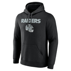 Brock Bowers Las Vegas Raiders Name & Number Team Wordmark Pullover Hoodie - Black - NFL