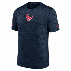 Houston Texans Big & Tall Sideline Velocity Performance T-Shirt - Navy - Nike