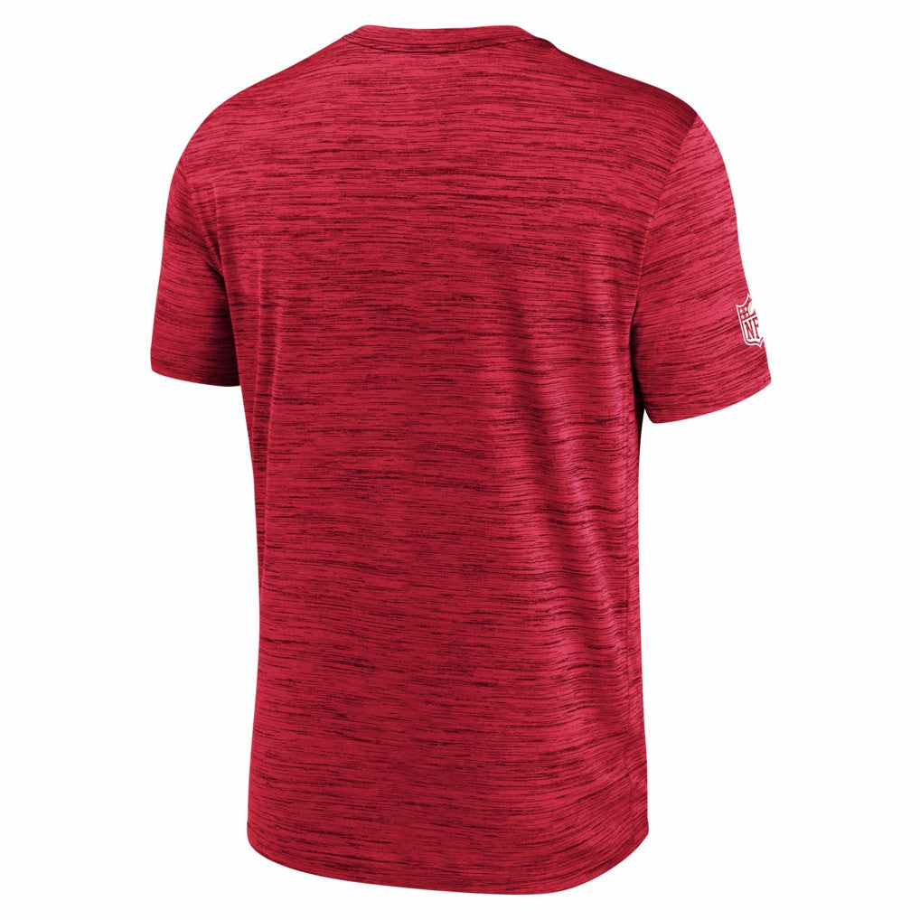 Kansas City Chiefs Big & Tall Sideline Velocity Performance T-Shirt - Red - Nike