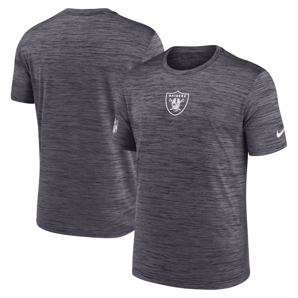 Las Vegas Raiders Big & Tall Sideline Velocity Performance T-Shirt - Black - Nike