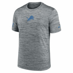 Detroit Lions Big & Tall Sideline Velocity Performance T-Shirt - Gray - Nike