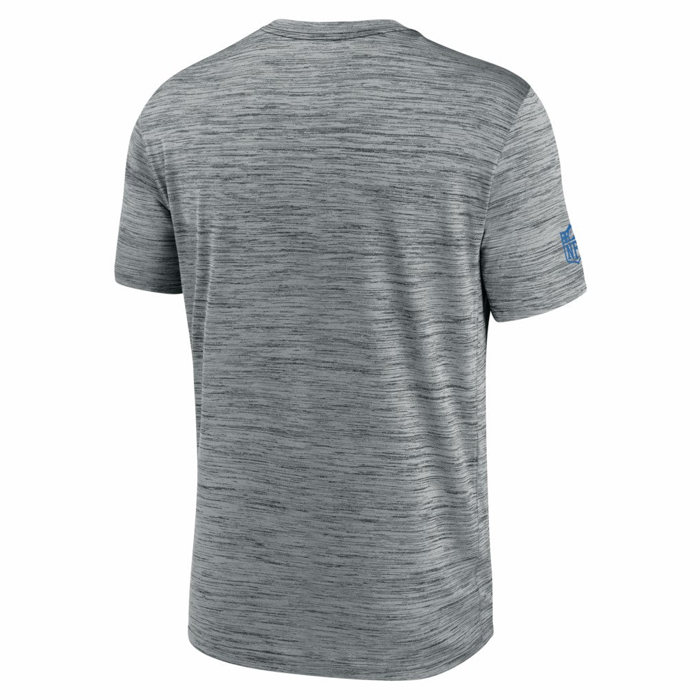 Detroit Lions Big & Tall Sideline Velocity Performance T-Shirt - Gray - Nike