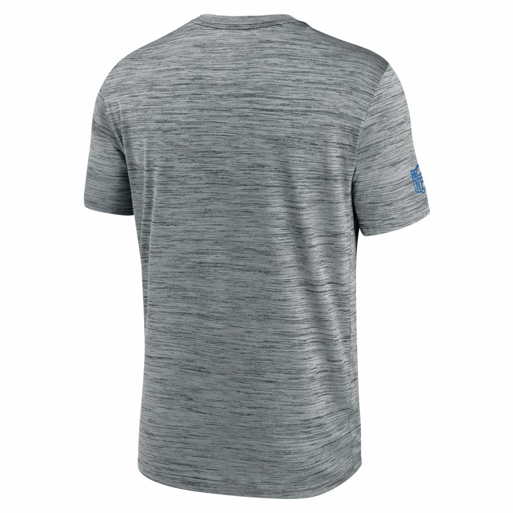Detroit Lions Big & Tall Sideline Velocity Performance T-Shirt - Gray - Nike