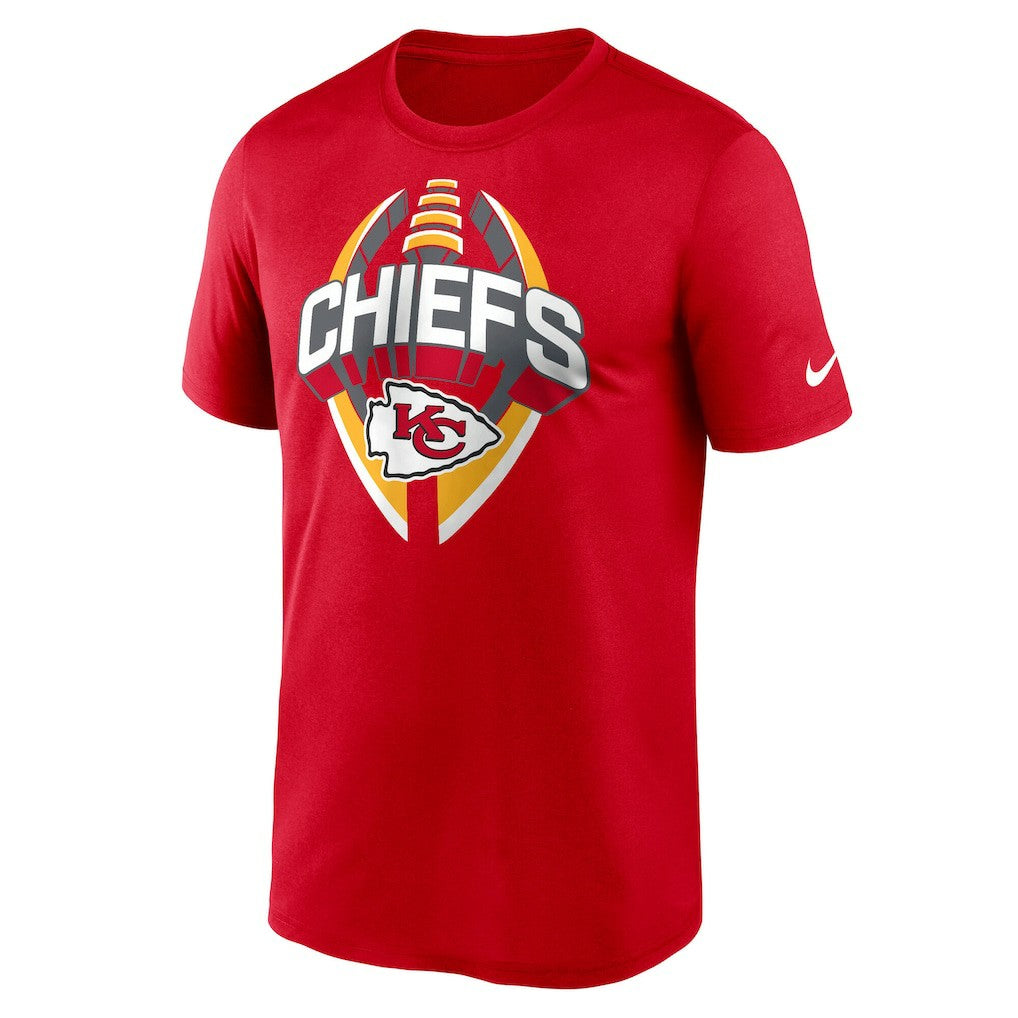 Kansas City Chiefs Big & Tall Primetime Legend Icon Performance T-Shirt - Red - Nike