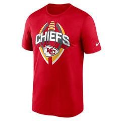 Kansas City Chiefs Big & Tall Primetime Legend Icon Performance T-Shirt - Red - Nike