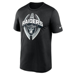 Las Vegas Raiders Big & Tall Primetime Legend Icon Performance T-Shirt - Black - Nike