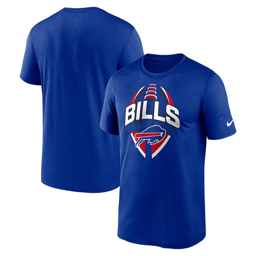Buffalo Bills Big & Tall Primetime Legend Icon Performance T-Shirt - Royal - Nike