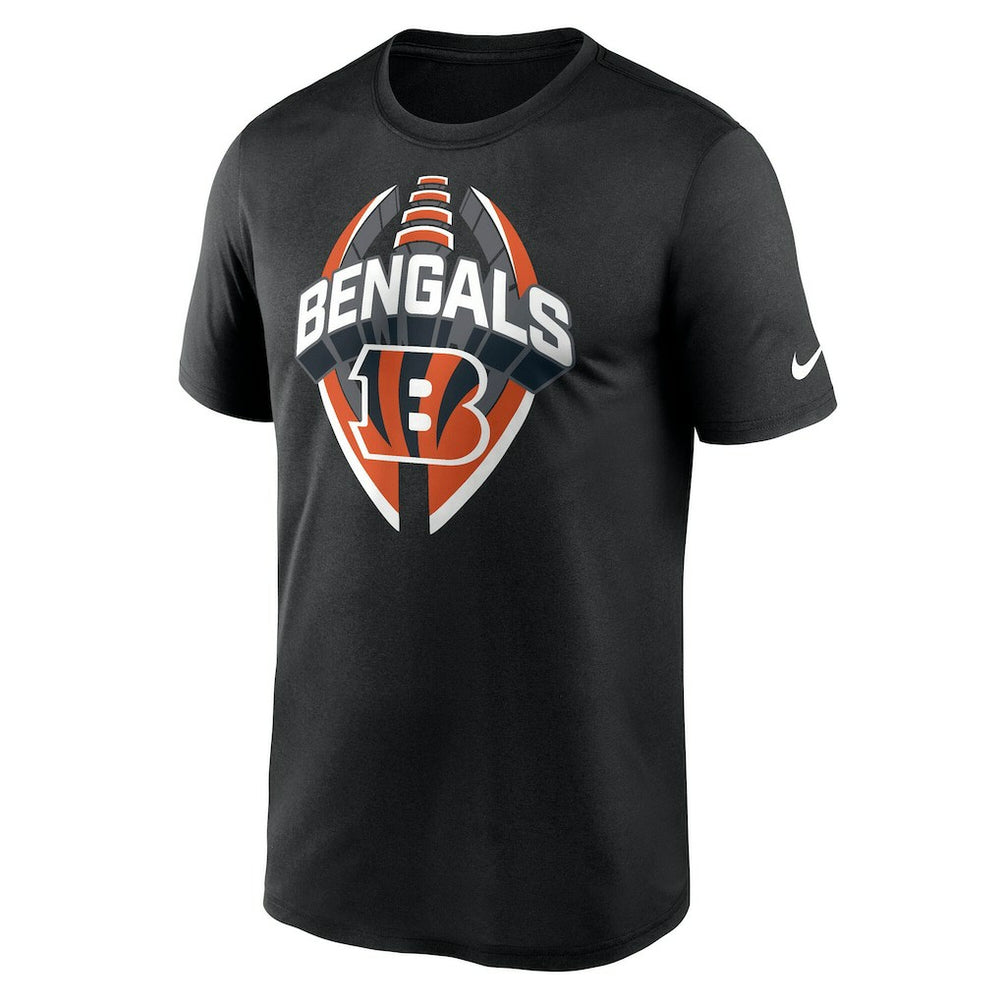 Cincinnati Bengals Big & Tall Primetime Legend Icon Performance T-Shirt - Black - Nike