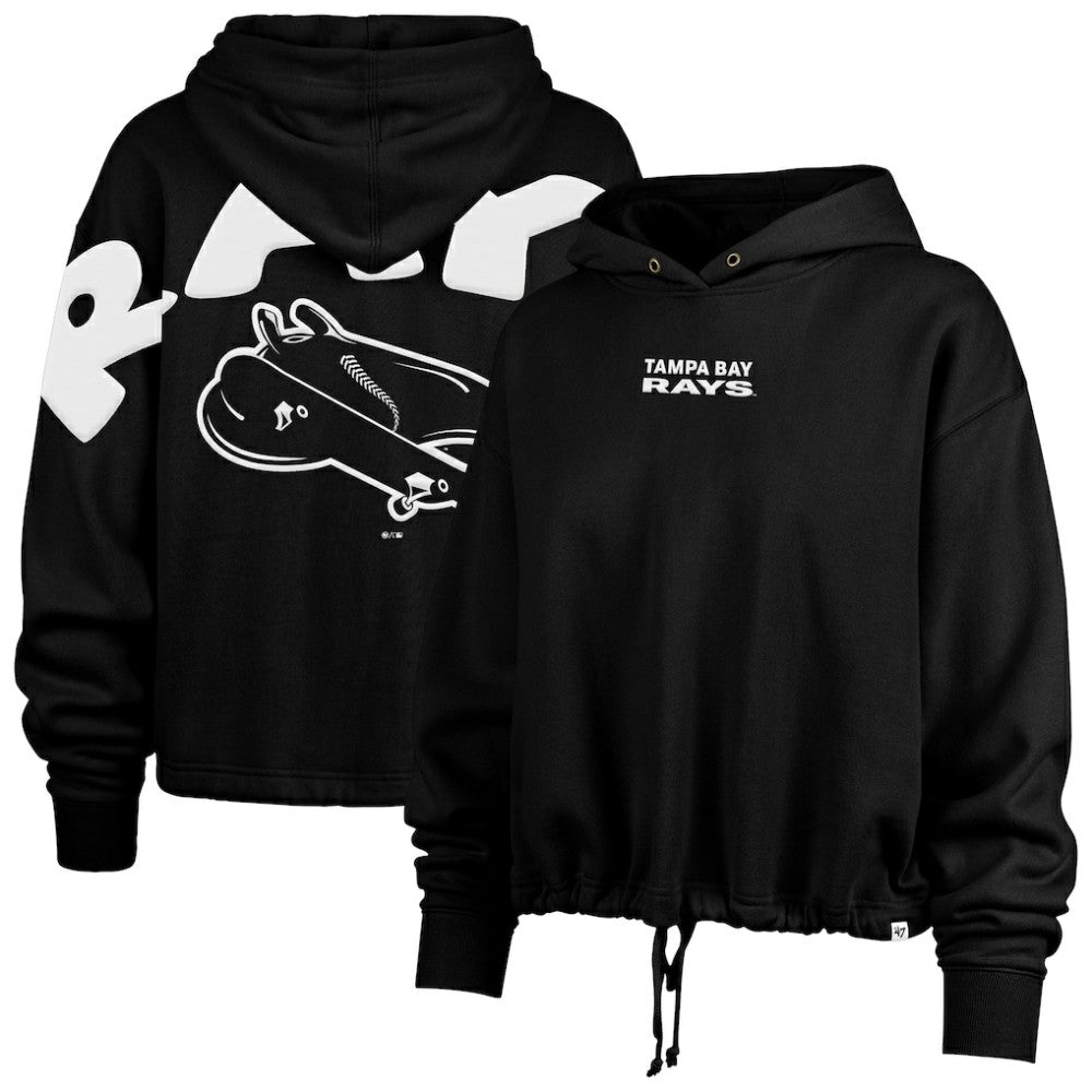 Tampa Bay Rays '47 Women's City Connect Venice Cropped Pullover Hoodie Sale