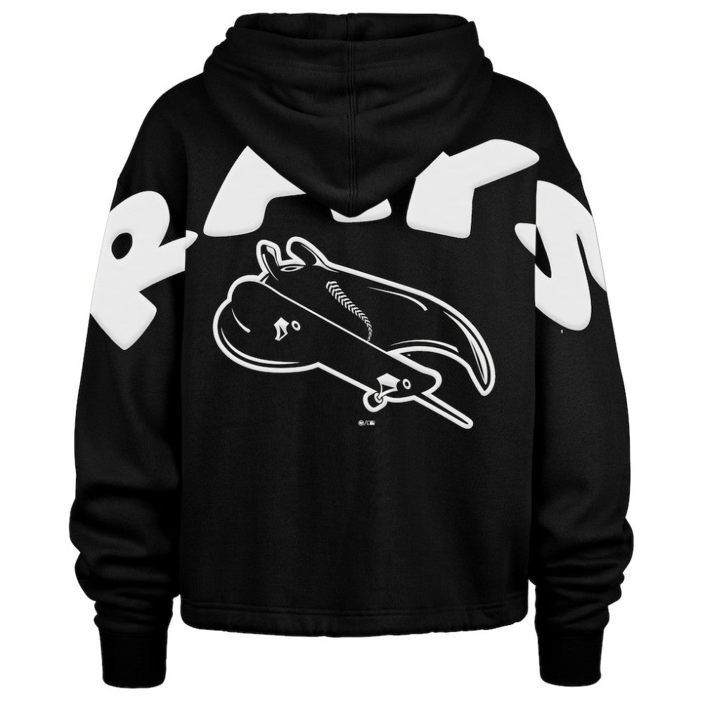 Tampa Bay Rays '47 Women's City Connect Venice Cropped Pullover Hoodie Sale