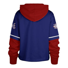 Atlanta Braves '47 Women's City Connect Shortstop Cropped Pullover Hoodie Online