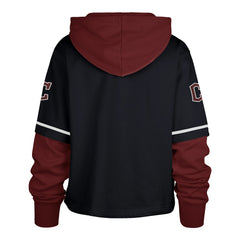 Cleveland Guardians '47 Women's City Connect Shortstop Cropped Pullover Hoodie Near Me