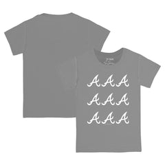 Atlanta Braves Tiny Turnip Youth Logo Grid  T-Shirt Discount