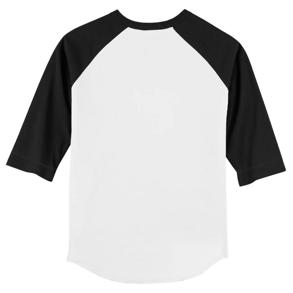 Los Angeles Dodgers Tiny Turnip Youth Logo Grid Raglan 3/4-Sleeve T-Shirt for sale