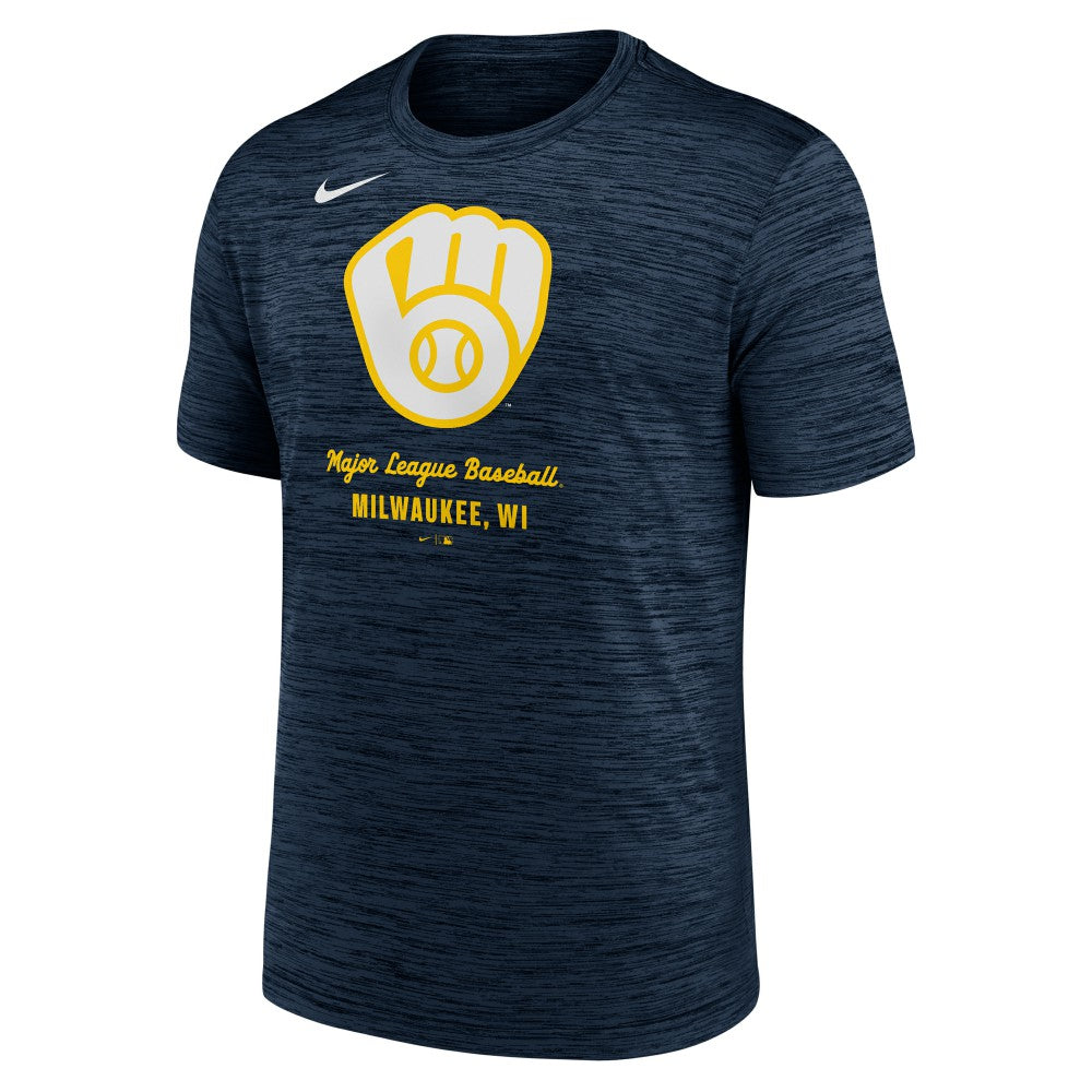 Milwaukee Brewers Nike Velocity Dri-FIT T-Shirt Online