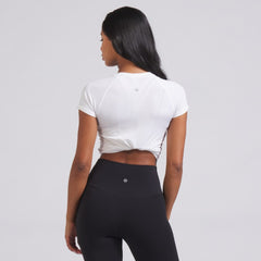 Boston Bruins lululemon Women's Swiftly Tech Short-Sleeve Shirt 2.0 - White | NHL Clearance