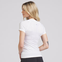 Detroit Red Wings lululemon Women's Swiftly Tech Short-Sleeve Shirt 2.0 - White | NHL sale