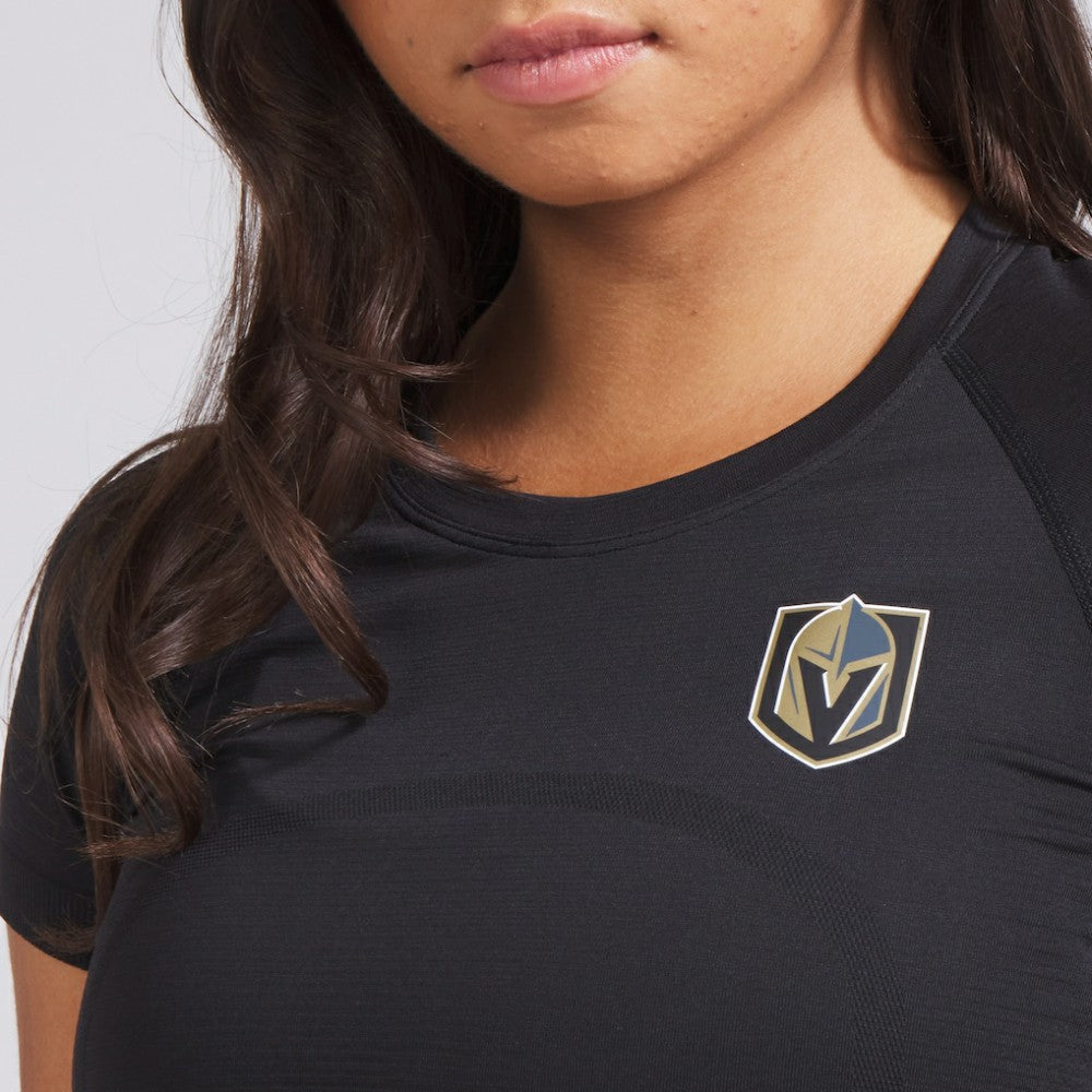 Vegas Golden Knights lululemon Women's Swiftly Tech Short-Sleeve Shirt 2.0 - Black | NHL sale