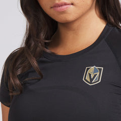 Vegas Golden Knights lululemon Women's Swiftly Tech Short-Sleeve Shirt 2.0 - Black | NHL sale